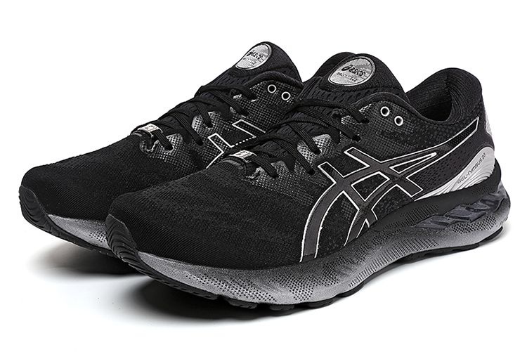 Tênis Asics Gel Nimbus 23 - Platinum - Preto e Prata - Masculino