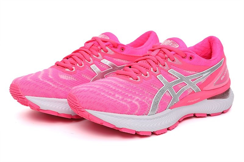 Tênis Asics Gel Nimbus 22 - Rosa e Prata - Feminino