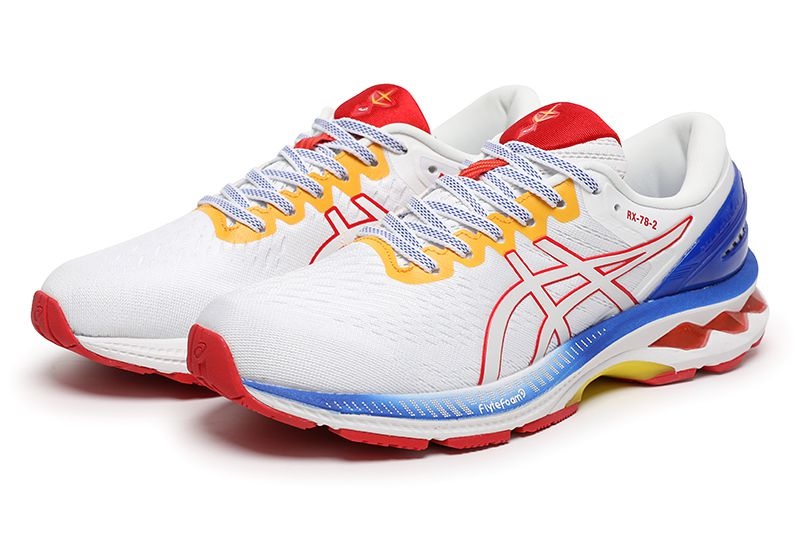 Tênis Asics Gel Kayano 27 - Branco e Vermelho - Masculino