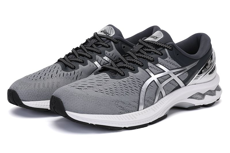 Tênis Asics Gel Kayano 27 - Cinza e Prata - Masculino