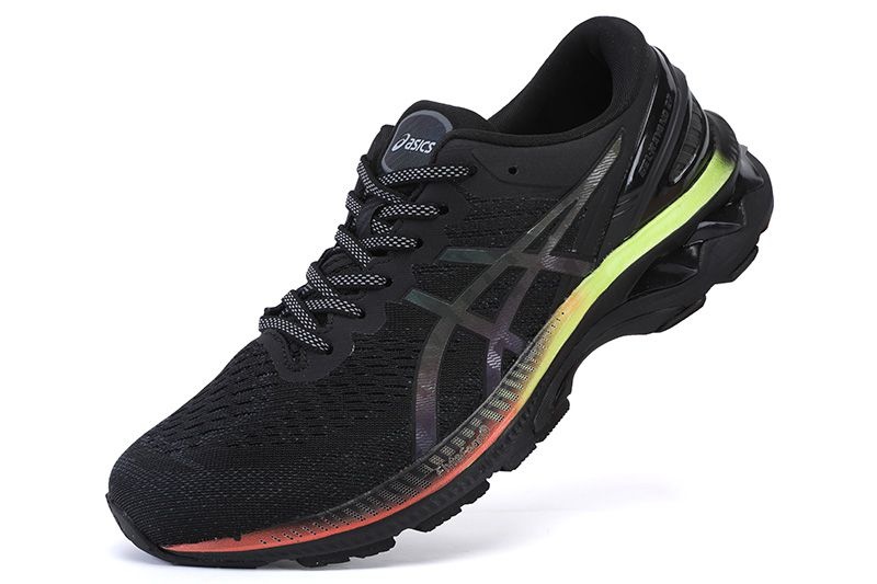 Tênis Asics Gel Kayano 27 - Preto e Colorido - Masculino 