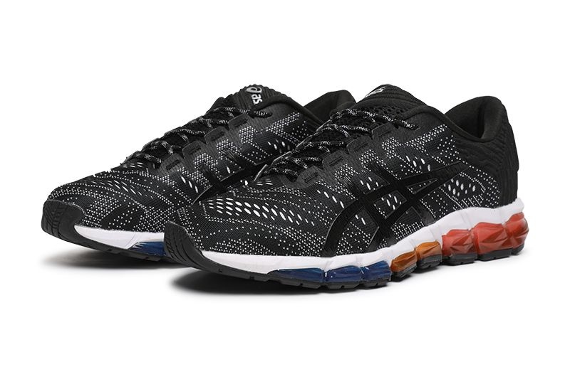 Tênis Asics Gel Quantum 360 5 - Preto Azul e Branco - Masculino