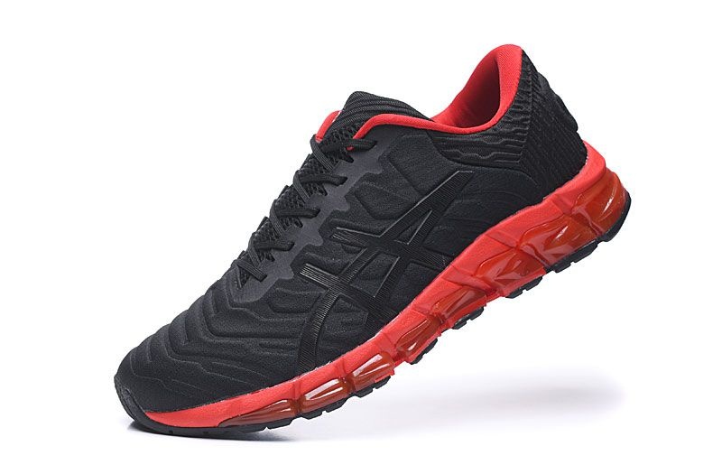 Tênis Asics Gel Quantum 360 5 - Preto e Vermelho - Masculino 