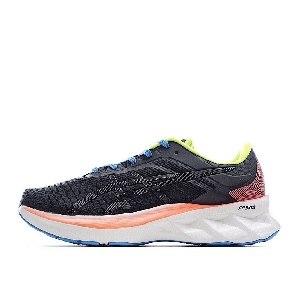 Tênis Asics NovaBlast - Preto e Laranja - Masculino 