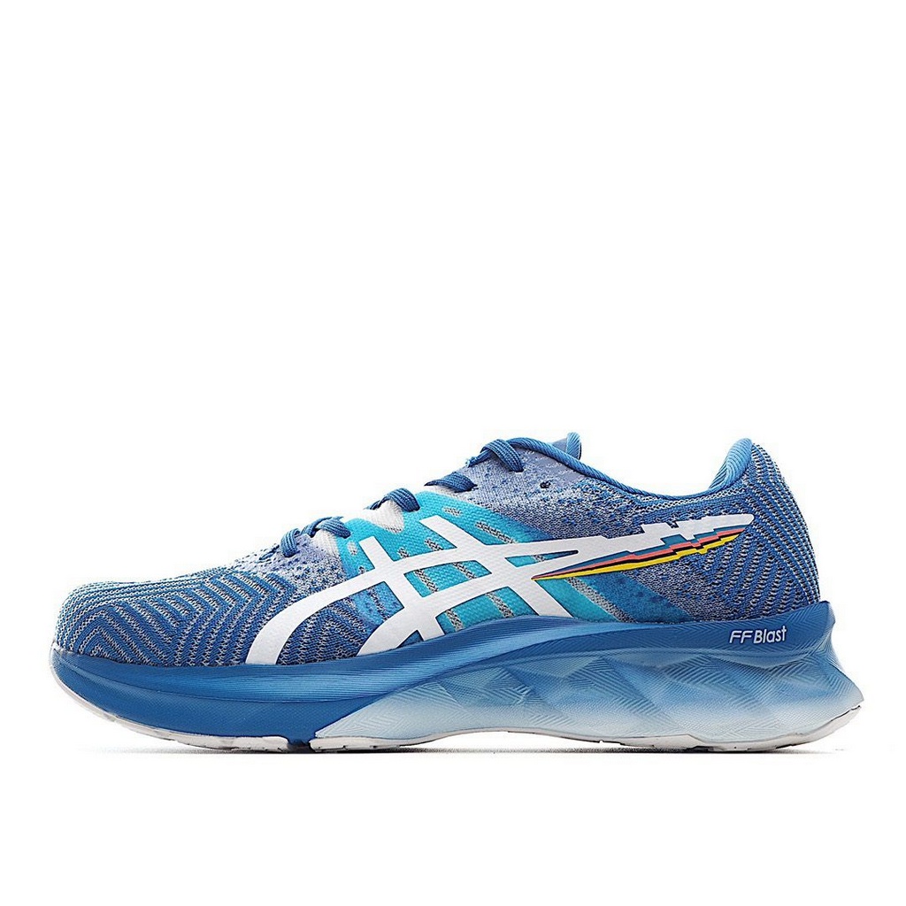 Tênis Asics NovaBlast - Azul e Branco - Masculino 