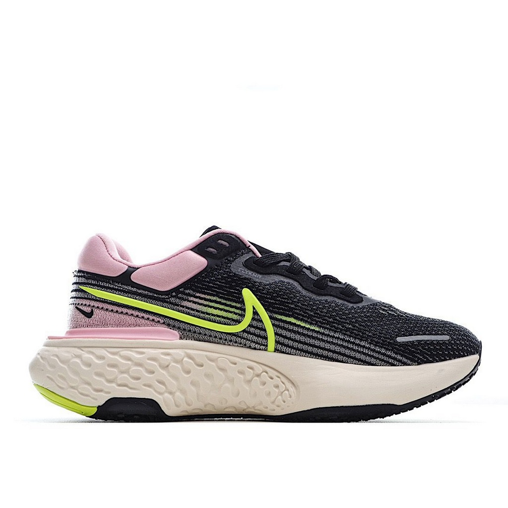 Tênis Nike ZoomX Invincible Run - Preto e Rosa - Feminino