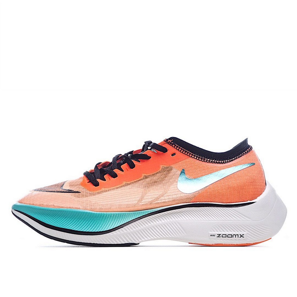 Tênis Nike ZoomX Vaporfly NEXT% - Azul e Laranja - Masculino 