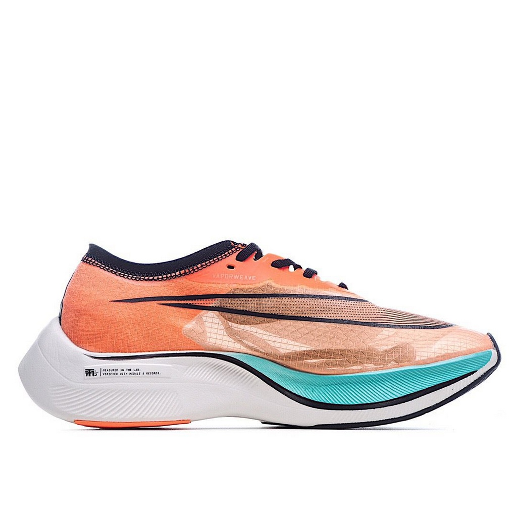 Tênis Nike ZoomX Vaporfly NEXT% - Azul e Laranja - Masculino