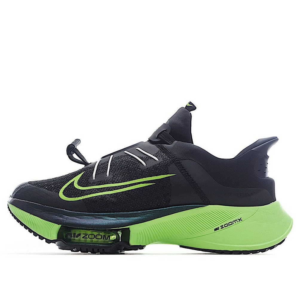 Tênis Nike Air Zoom Tempo Next% FlyEase - Preto e Verde - Masculino 