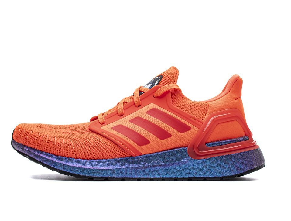 Tênis Adidas UltraBoost 20 - Laranja - Masculino 